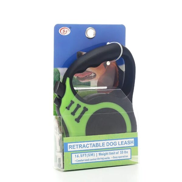 Correa de tracción automática para perros.
