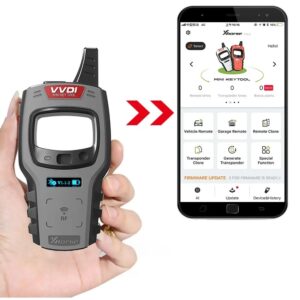 Programador remoto de llave de coches.
