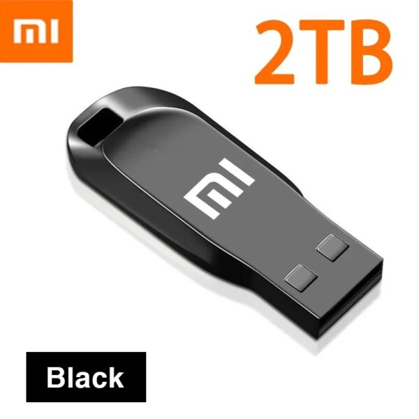 Mini Pendrive de Metal de alta velocidad 2TB USB 3,0
